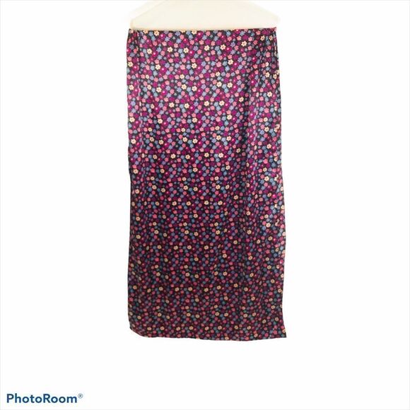 Collection XIIX Ltd Long Vibrant Floral Scarf - Picture 6 of 8